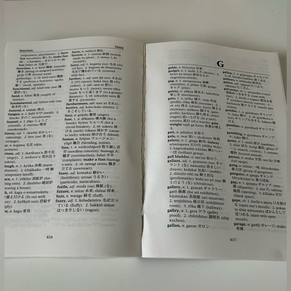 English-Japanese/Japanese English Dictionary (Seigo Nakao) - Picture 4 of 5